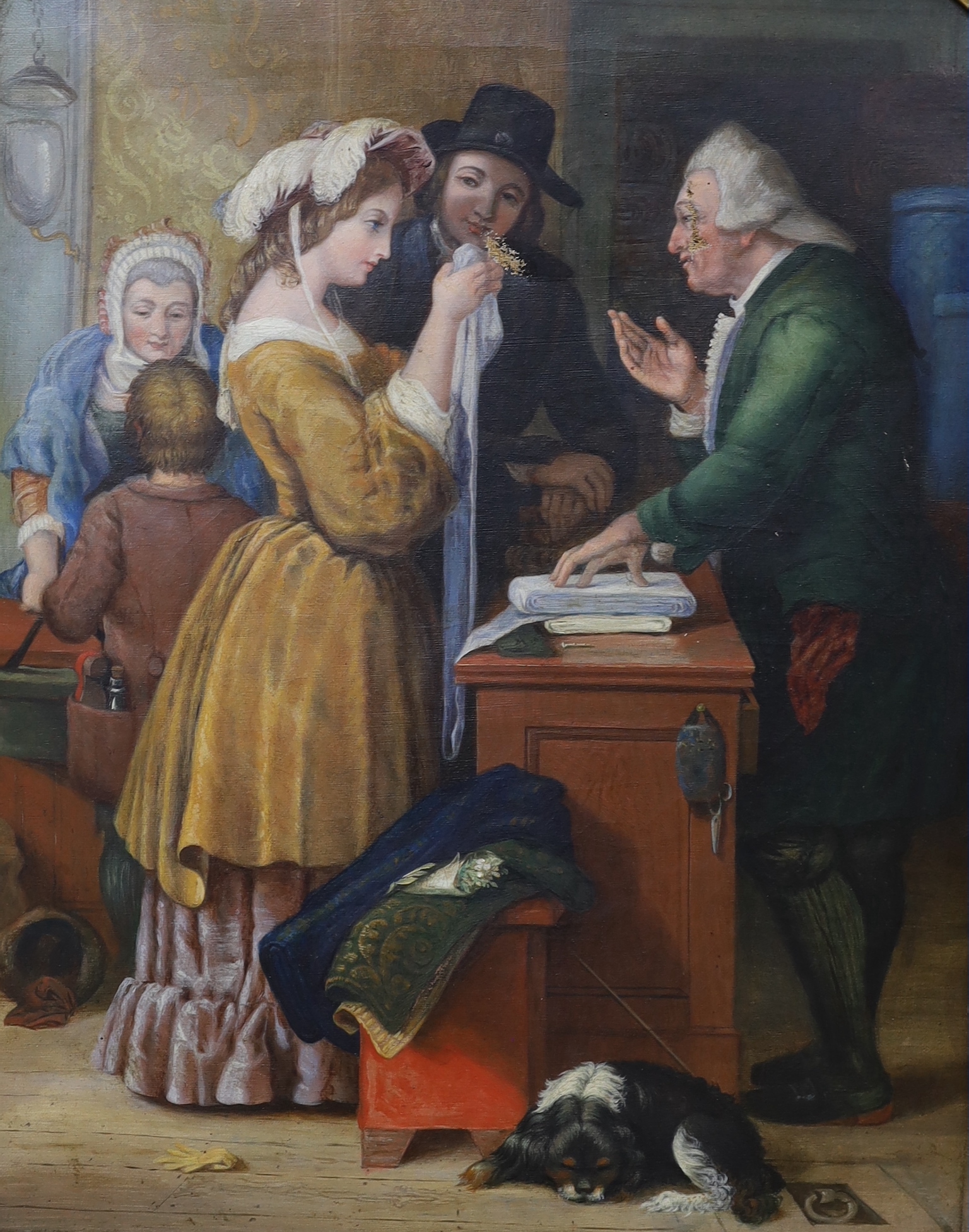 After William Mulready (1786-1863), oil on canvas, 